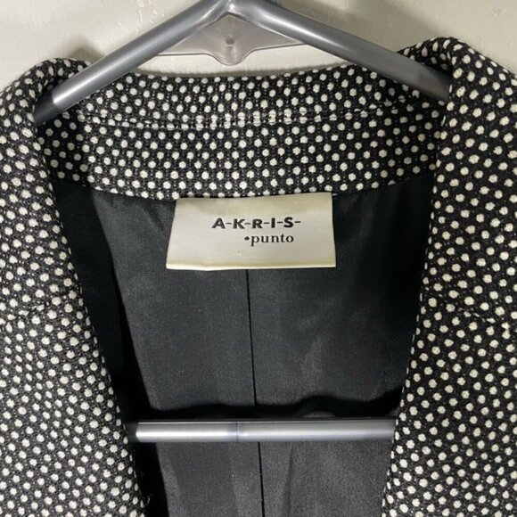 Akris Punto Wool Blazer size 6 - Picture 3 of 10